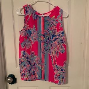 Lilly Pulitzer silk tank top